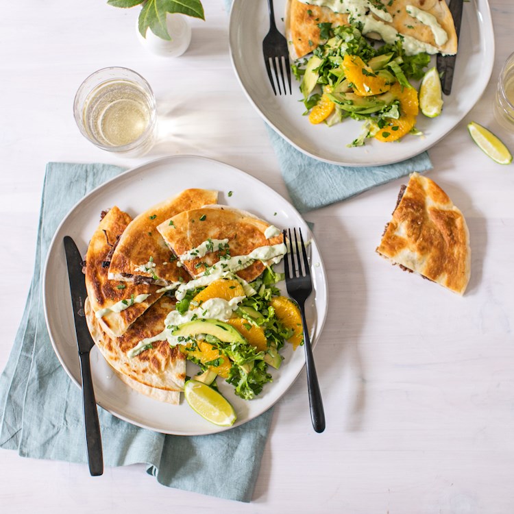 Picture of Brisket & Gouda Quesadillas 